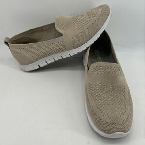Cole Haan‎ Zerogrand Slip On Loafer Style Show W20355 Beige Women's 9.5B